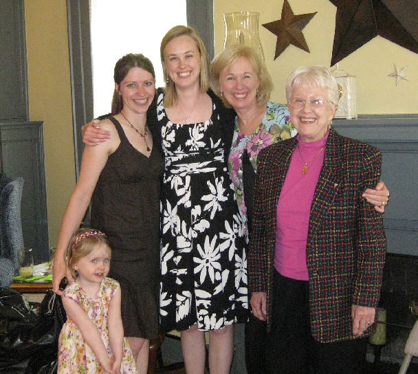 Princess Hannah, Lindsay, Me, Patty and Rosie