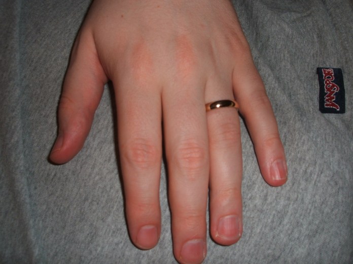 Nick with Wedding Ring - I love it!