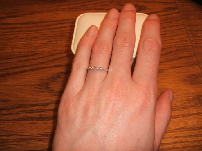 My ring - so dainty and perfect
